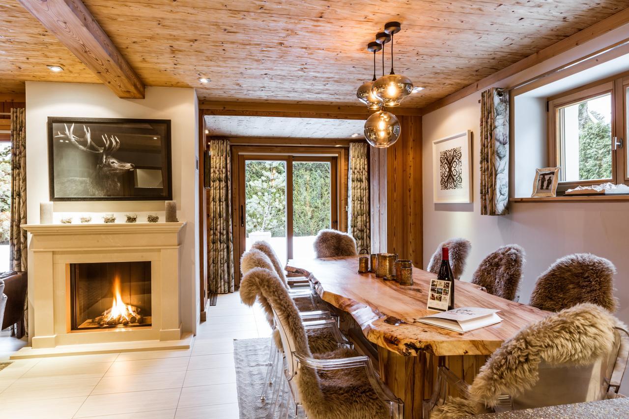 Apartment Au Bon Coin - Luxury Chamonix Hidden Haven, Mont Blanc View, Hot Tub And Garden Buitenkant foto